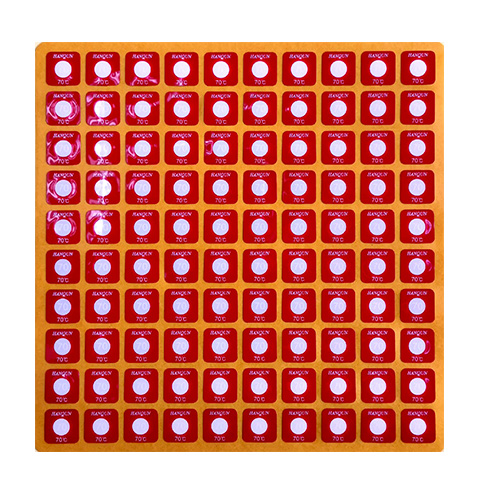 合肥强力背胶变色测温贴-HQ系列价格快速响应