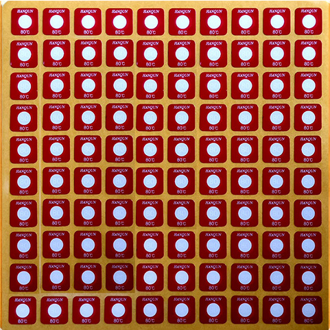 嘉峪关不可逆长沙变色测温贴片现货供应创造辉煌