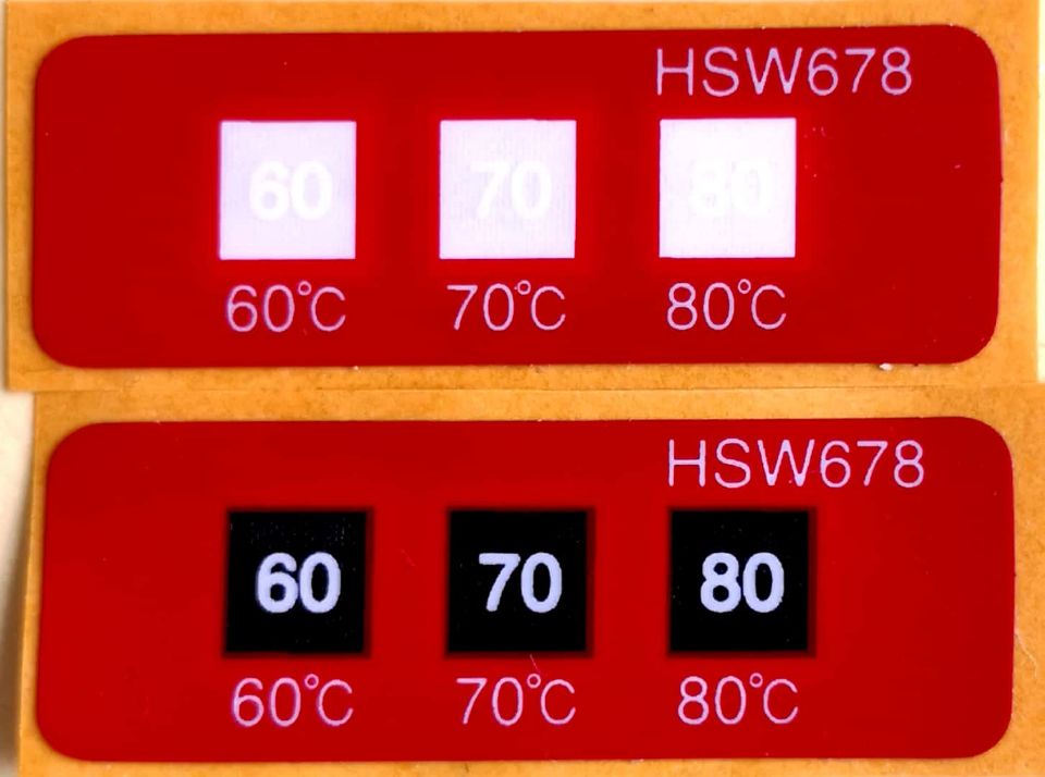 重庆HSW678| 35×12㎜| 60-80度变色不可逆